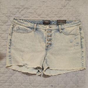 Torrid Faded Blue Jean Shorts